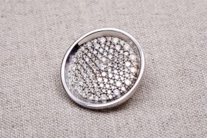 2. 4 Hole 9ct Gold Button - The Lining Company Blog