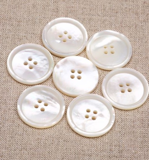 32L White MOP Buttons