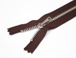 YKK Curved Trouser Zips 20 cm - 8" - Dark Brown