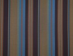 140cm Cupro Stripe - Olive Multi-Coloured Stripe