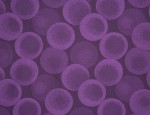 140cm Jacquard Cupro Lining - Purple Bubbles