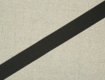 16mm Polyester Satin Braid - Black