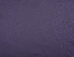 140cm Jacquard Cupro Lining - Purple Paisley