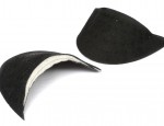 Shoulder Pad Stitched Ultra Thick 8 Ply 32mm/1 1/4" - Black