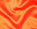 59" Polyester Satin Lining - Fluorescent Orange