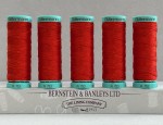 Gutt Silk B/H Twist 30Mts - Reel - Gladiole Red